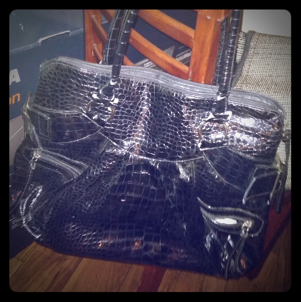 Black purse